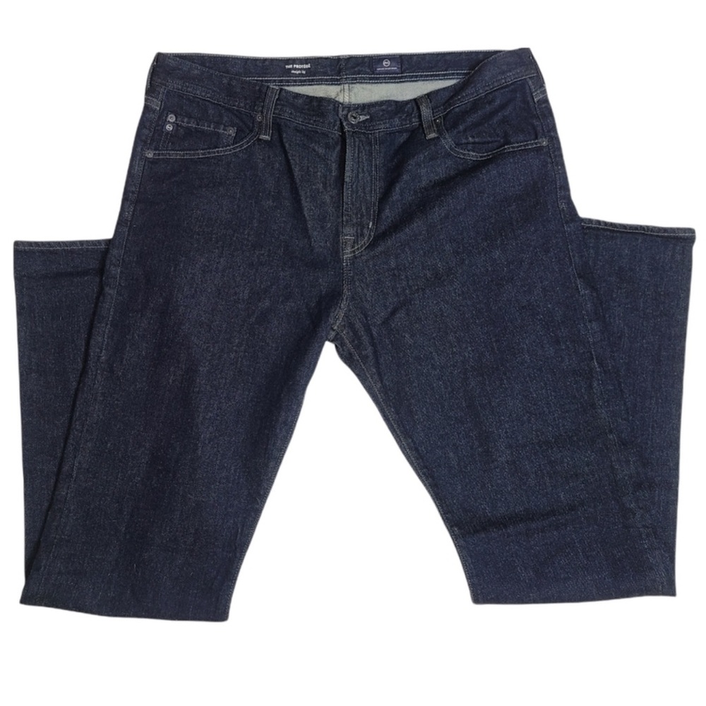 AG Adriano Goldschmied Protégé Straight Leg  High Rise Jeans Size 38